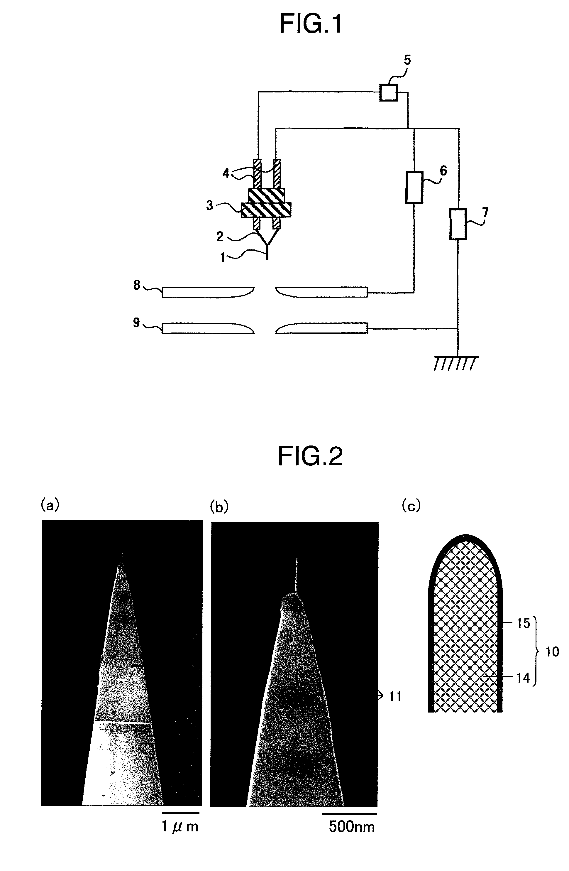 Field emission electron gun and electron beam applied device using the same