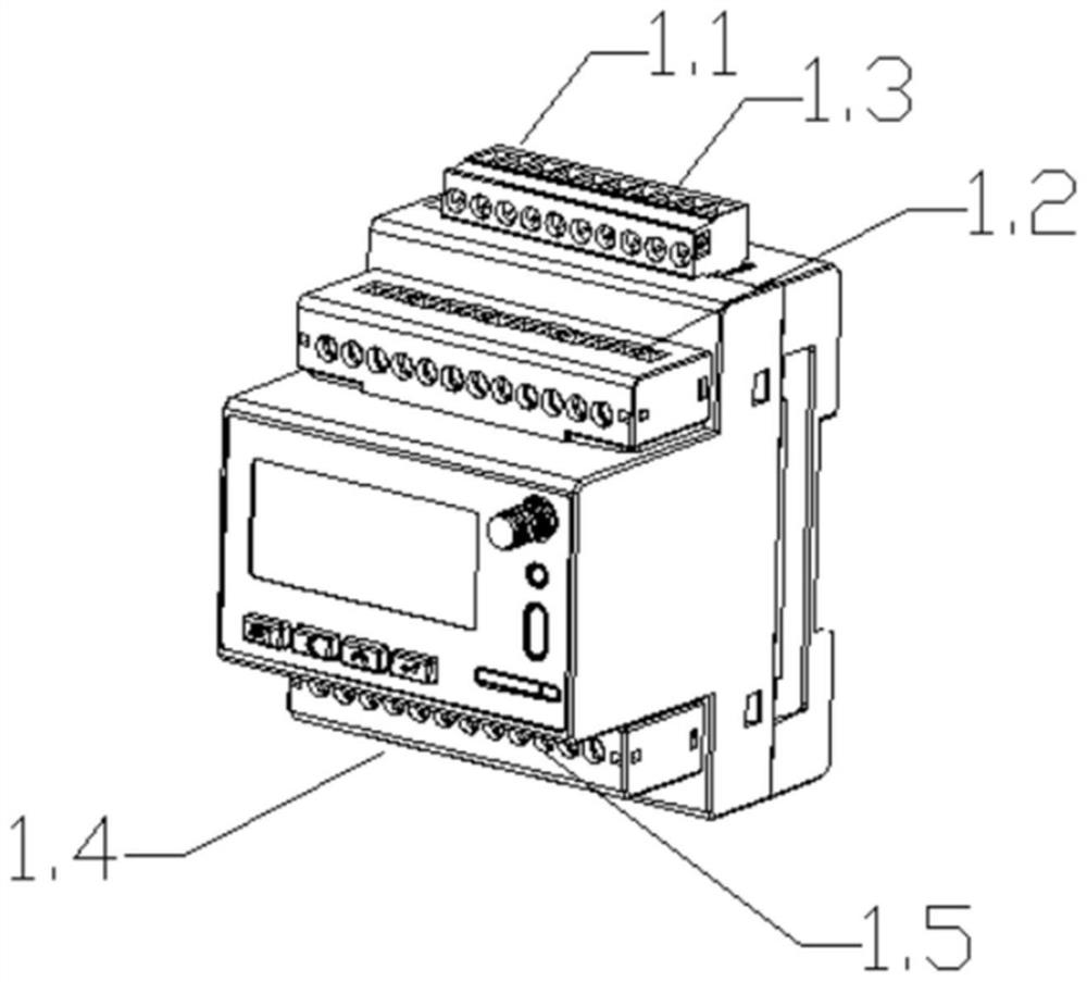 Intelligent environment-friendly working condition monitoring device