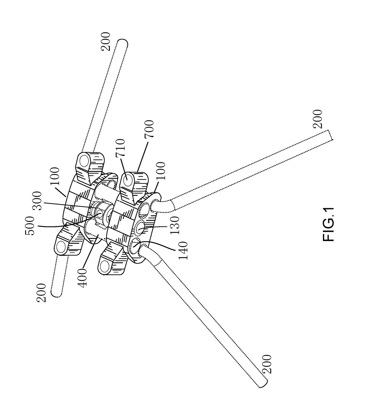 Maxillary skeletal expander device and method