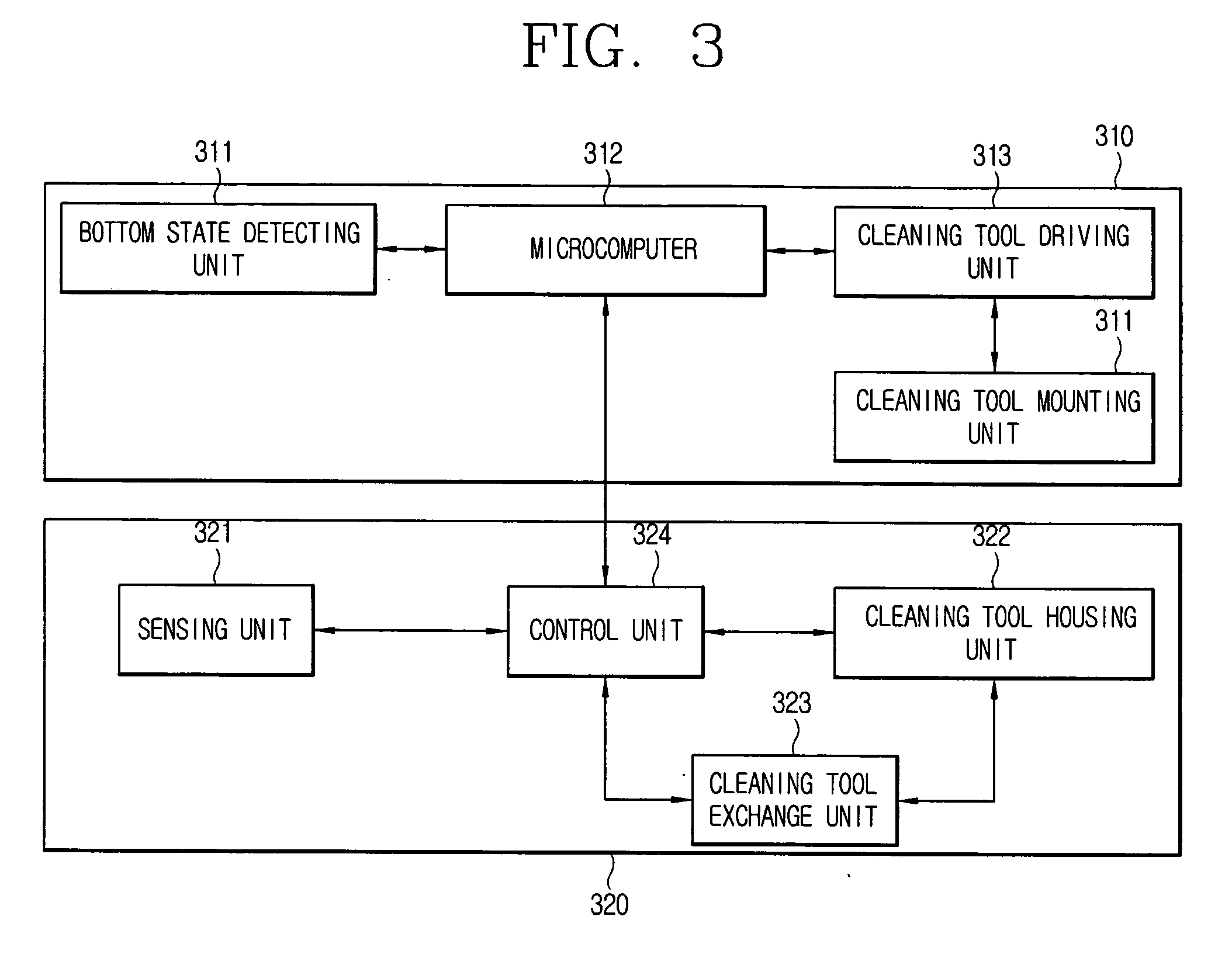 System for automatically exchanging cleaning tools of robot cleaner, and method therefor
