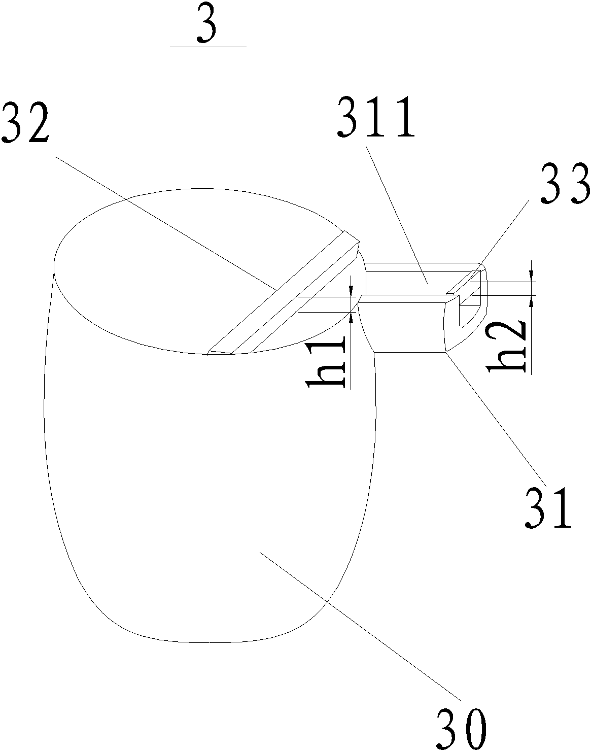 Method and system for separating manganese-silicon casting iron scraps