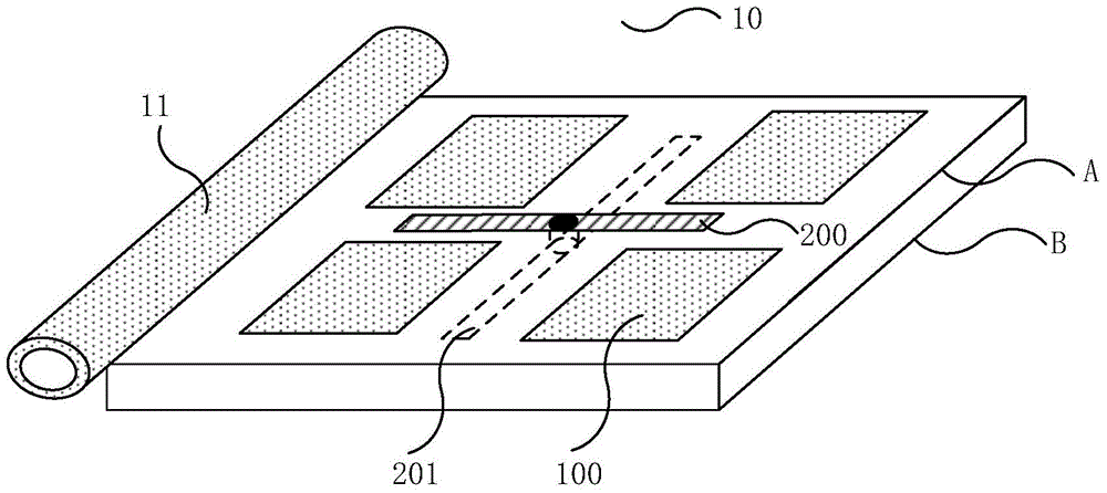 Array substrate motherboard, manufacturing method of array substrate motherboard and static electricity elimination device