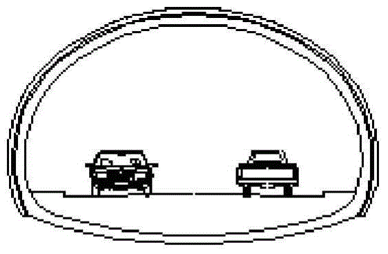 A construction method for excavating and extending an existing tunnel without interrupting traffic