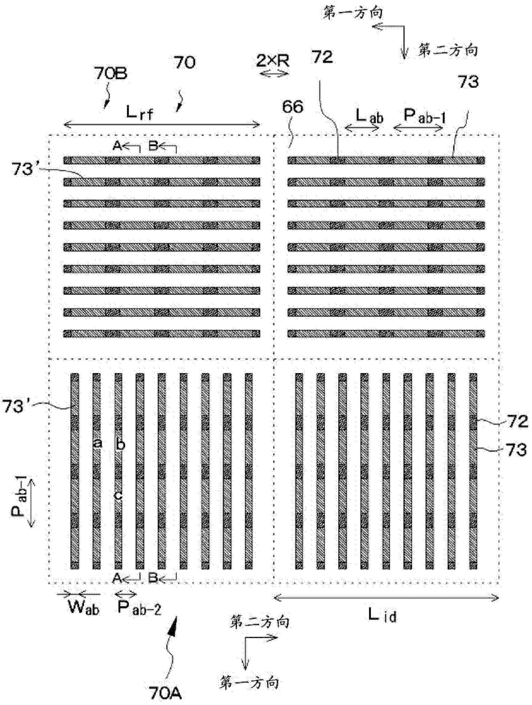 Solid-state imaging element, solid-state imaging device, solid-state imaging apparatus, and method for producing polarizing element