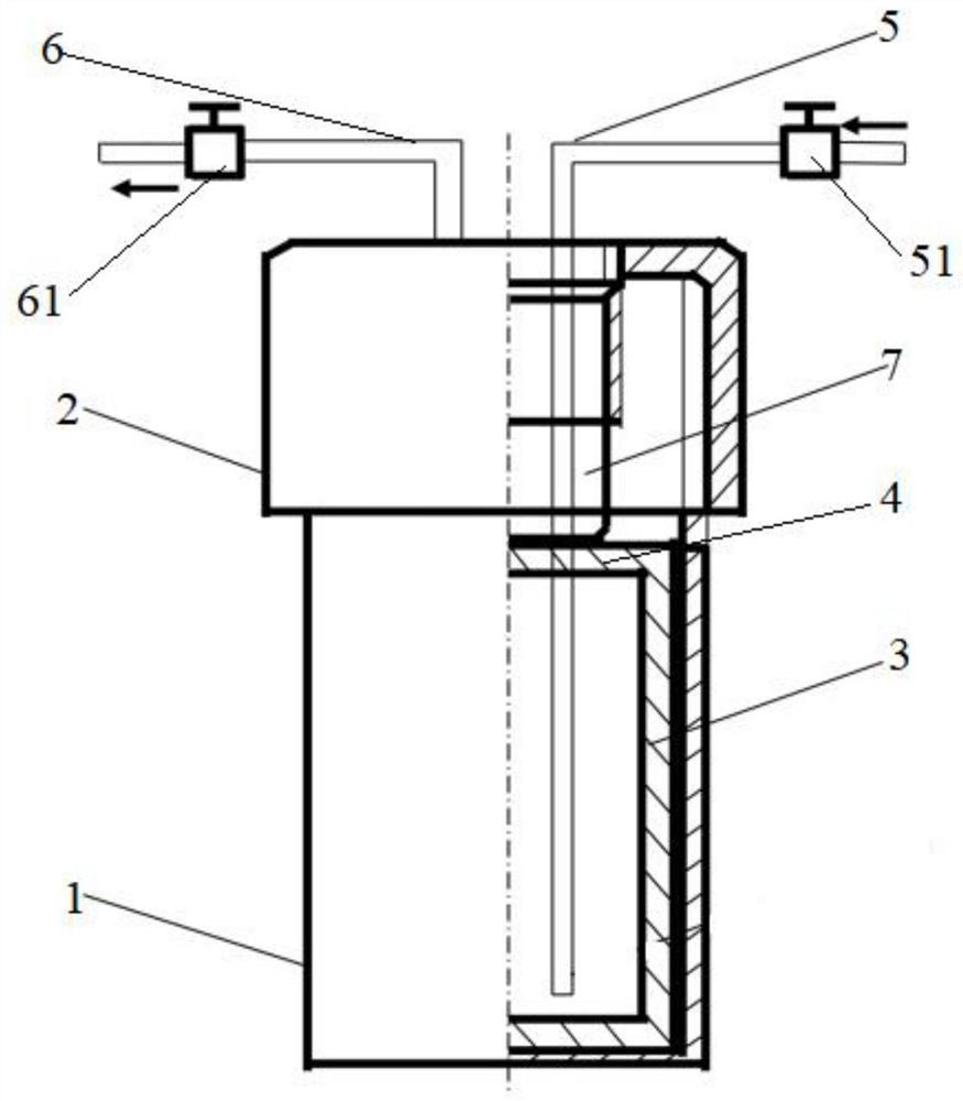 Thermal decomposition tank and method for decomposing, collecting and slowly releasing perfume components by using thermal decomposition tank