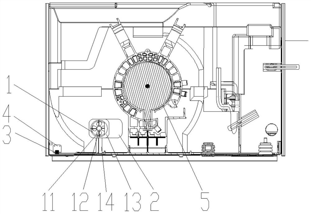 Window air conditioner fresh air humidifying and cooling device and method and air conditioner