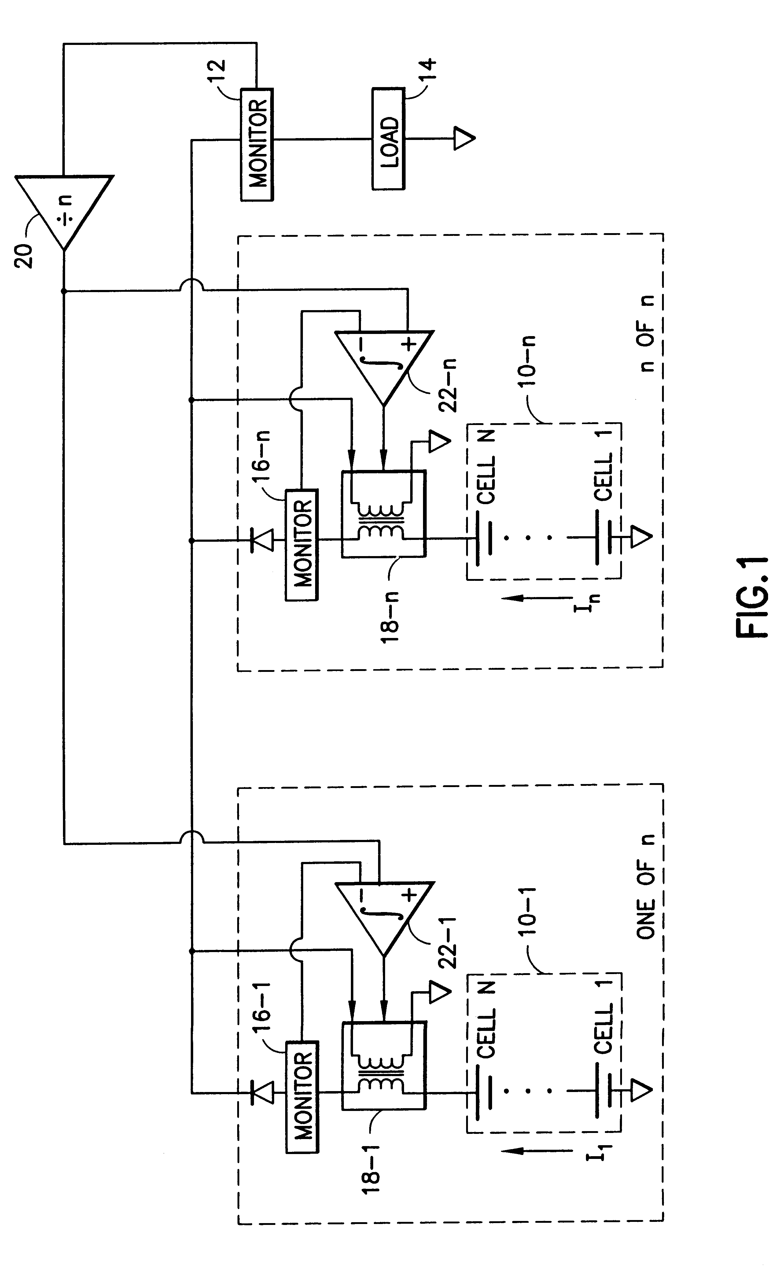 Apparatus to control multiple parallel batteries to share load current
