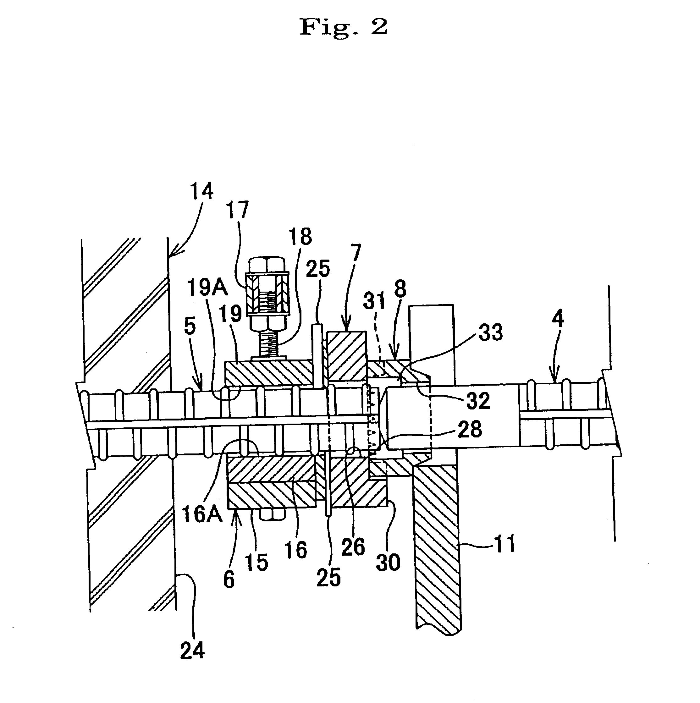 Reinforcement butt stud welding method and device therefor and repairing/expanding method for ferroconcrete structure