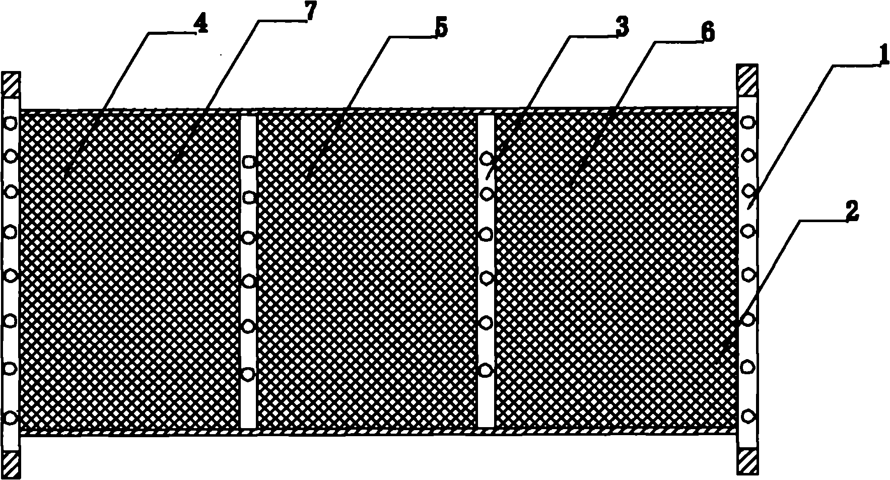 Anti-blocking cylindrical classifying screen