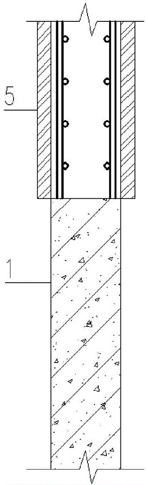 Device for connecting shear wall and concrete floor in construction structure and arranging method thereof