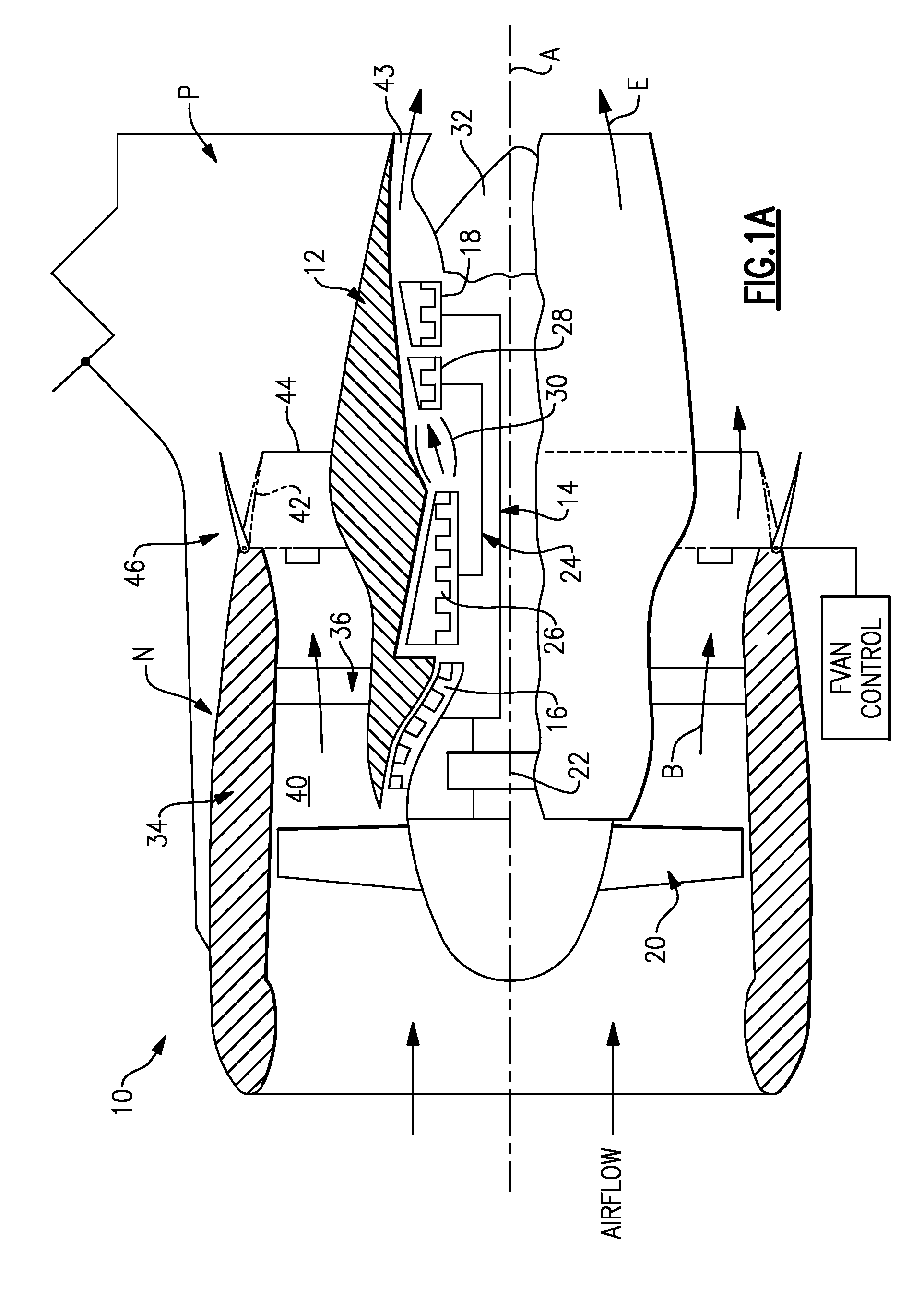 Fan variable area nozzle for a gas turbine engine fan nacelle with drive ring actuation system