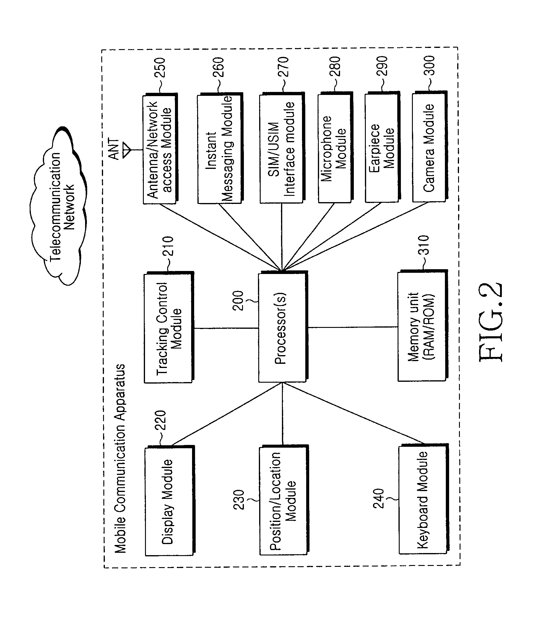 Method and system for tracking mobile communication device using instant messaging