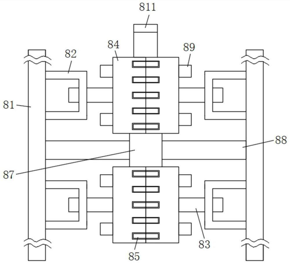 A ring cutting device for cable processing with waste collection function