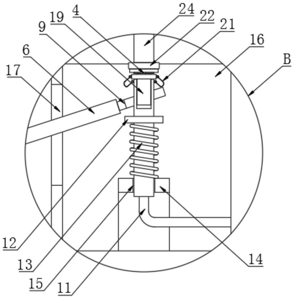 A water-saving water dispenser for animal husbandry