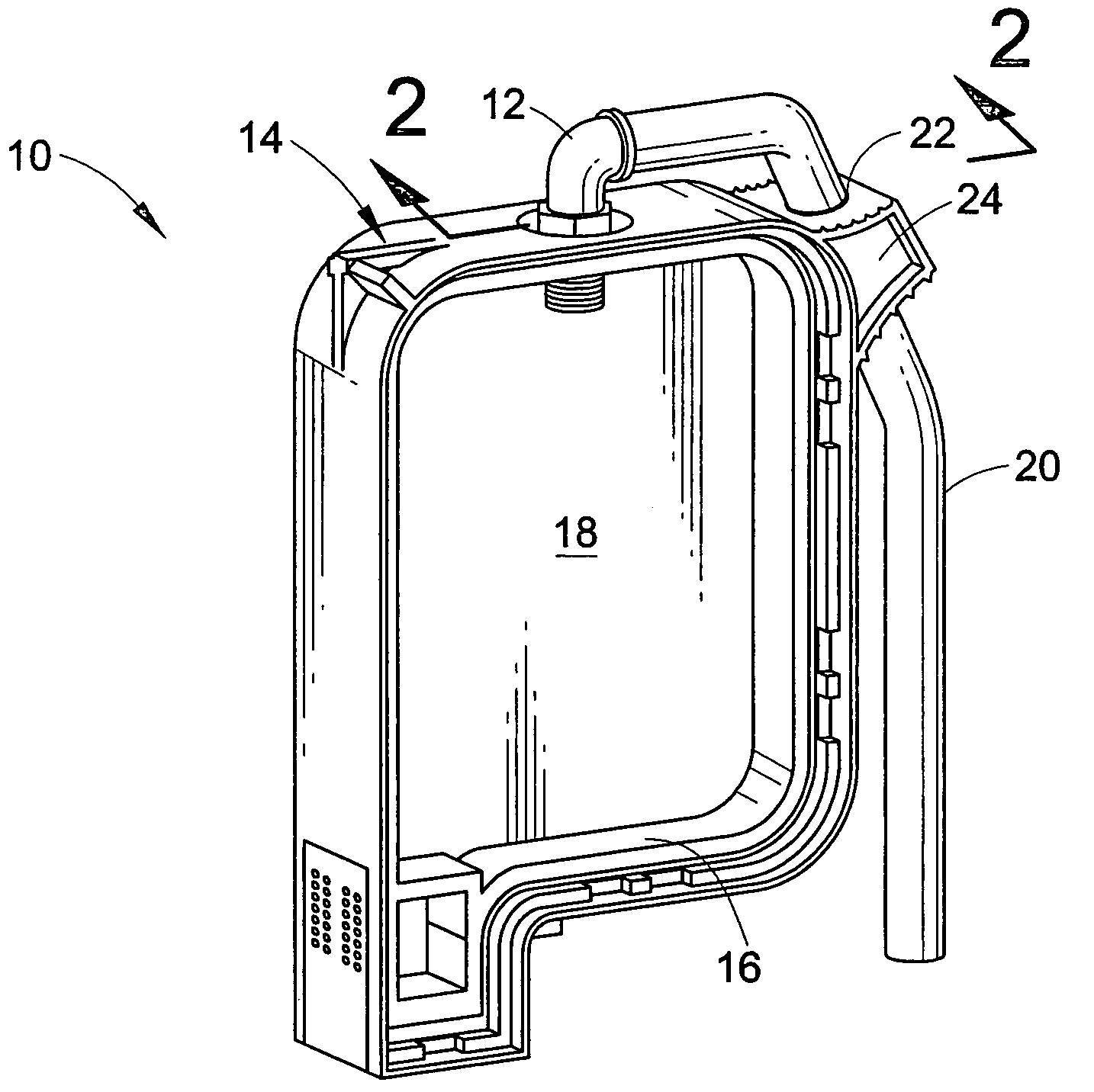 Tube coupling for ink jet cartridges