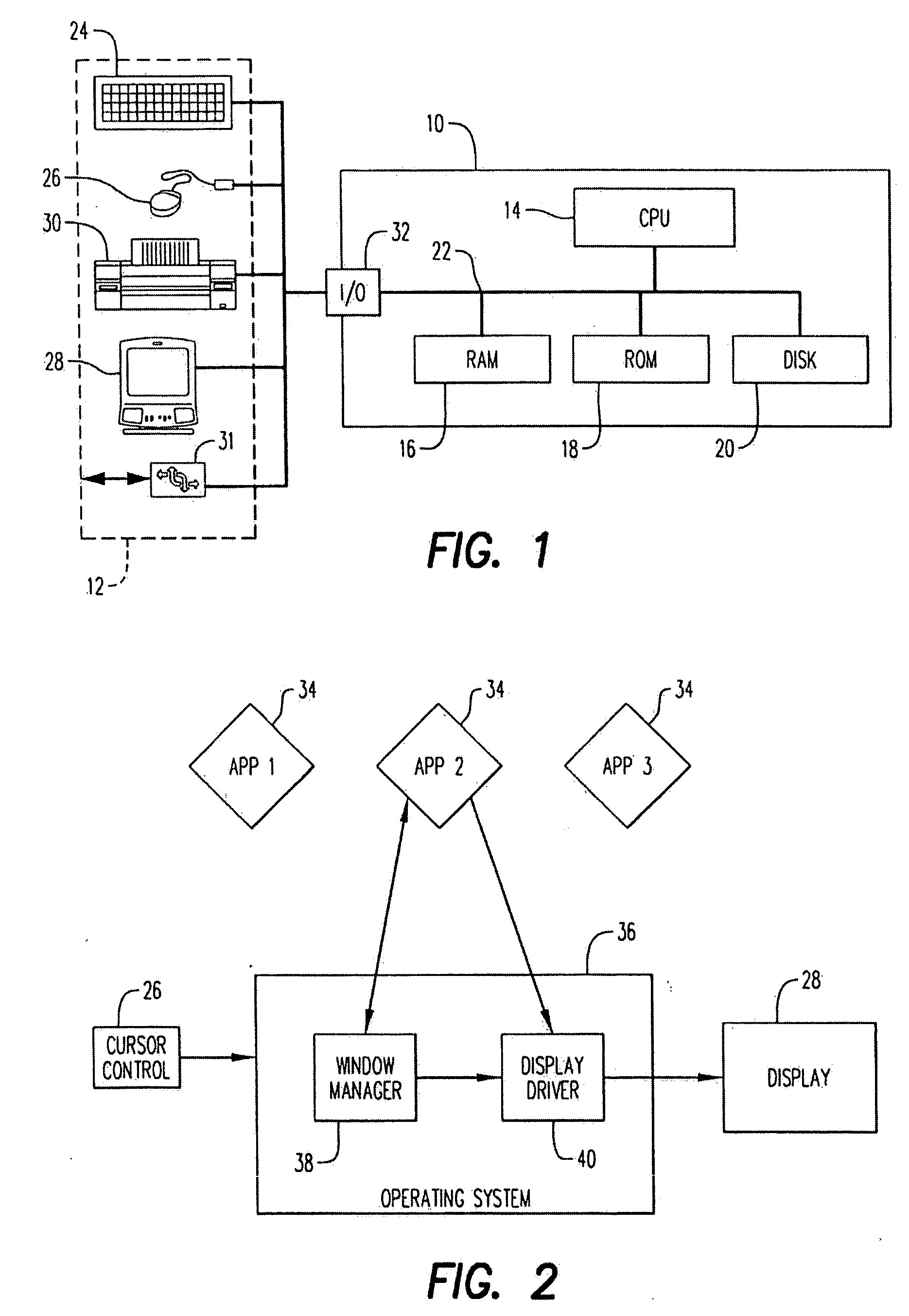 Computer Interface Having A Virtual Single-Layer Mode For Viewing Overlapping Objects