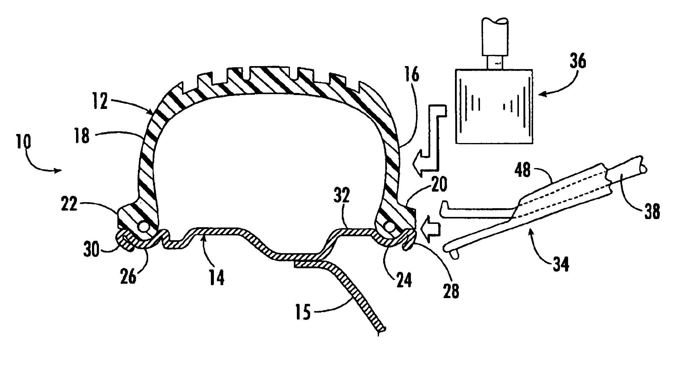 Method and apparatus for removing vehicle wheel