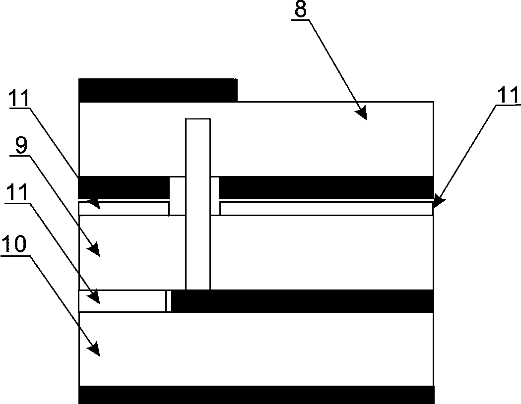 Method for manufacturing multi-layer microwave circuit by using ceramic substrates