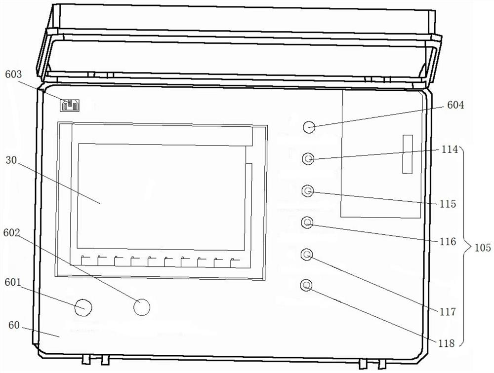 Aircraft air tightness test equipment and air tightness test method