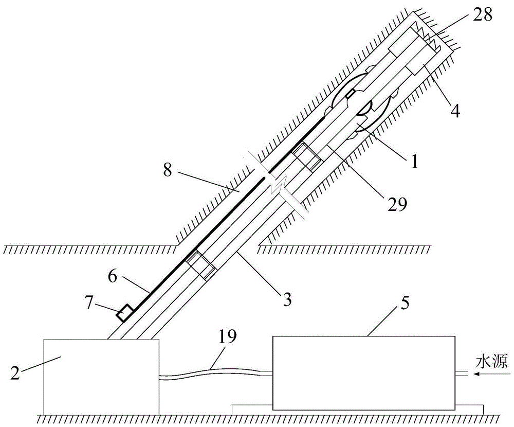 Drilling detecting integrated system and method for overlying strata fracture detection