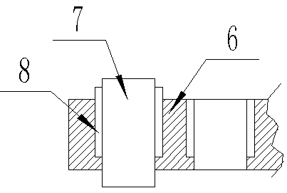 Small-scale architectural plaque stamping processing device