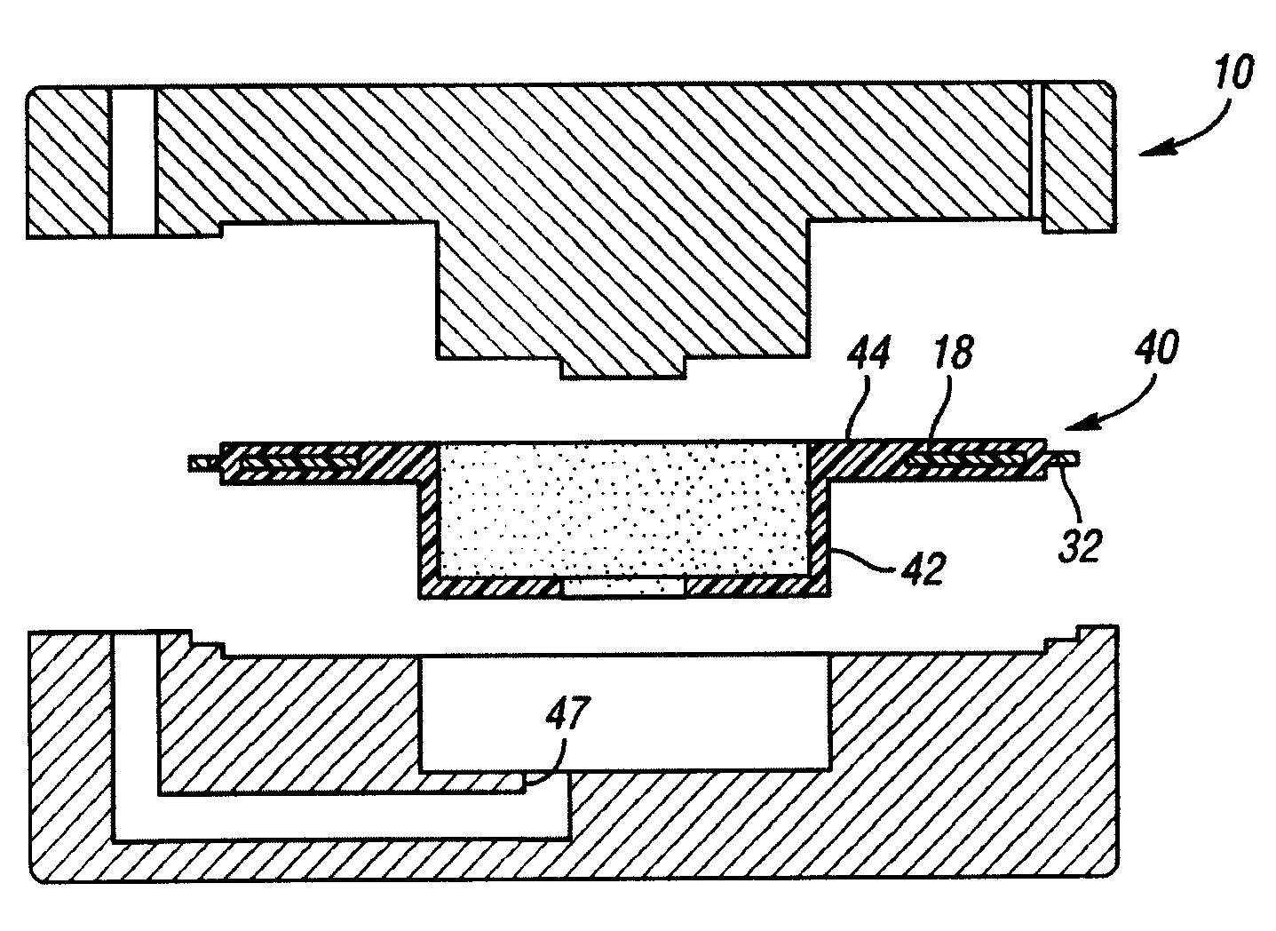 Coulomb damped disc brake rotor and method of manufacturing