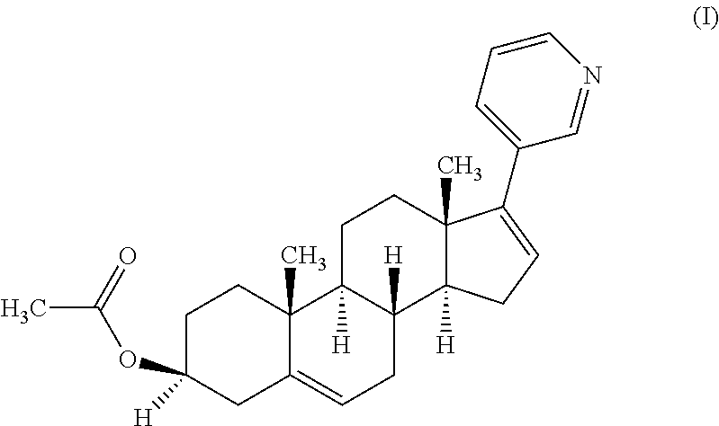 Process for producing a solid form of abiraterone acetate