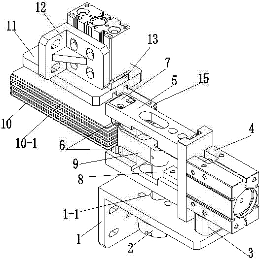 An automatic pole-bending device