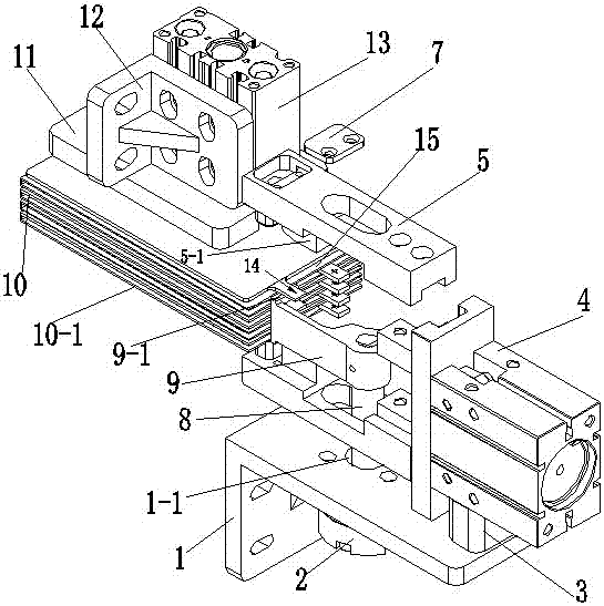 An automatic pole-bending device