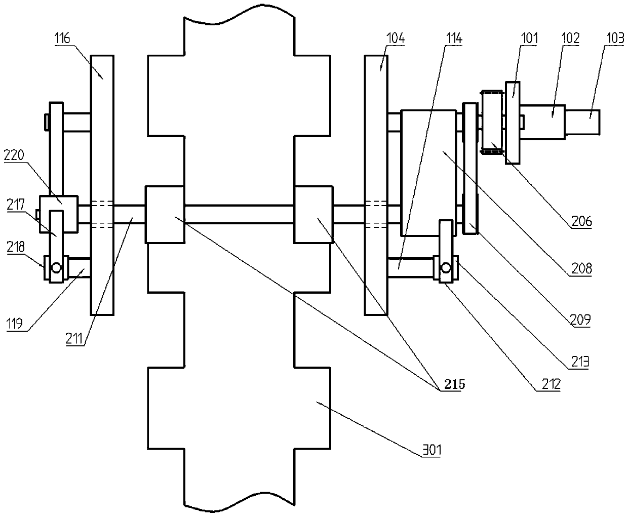 Tab strengthened indentation mechanism