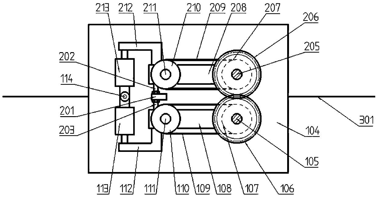 Tab strengthened indentation mechanism