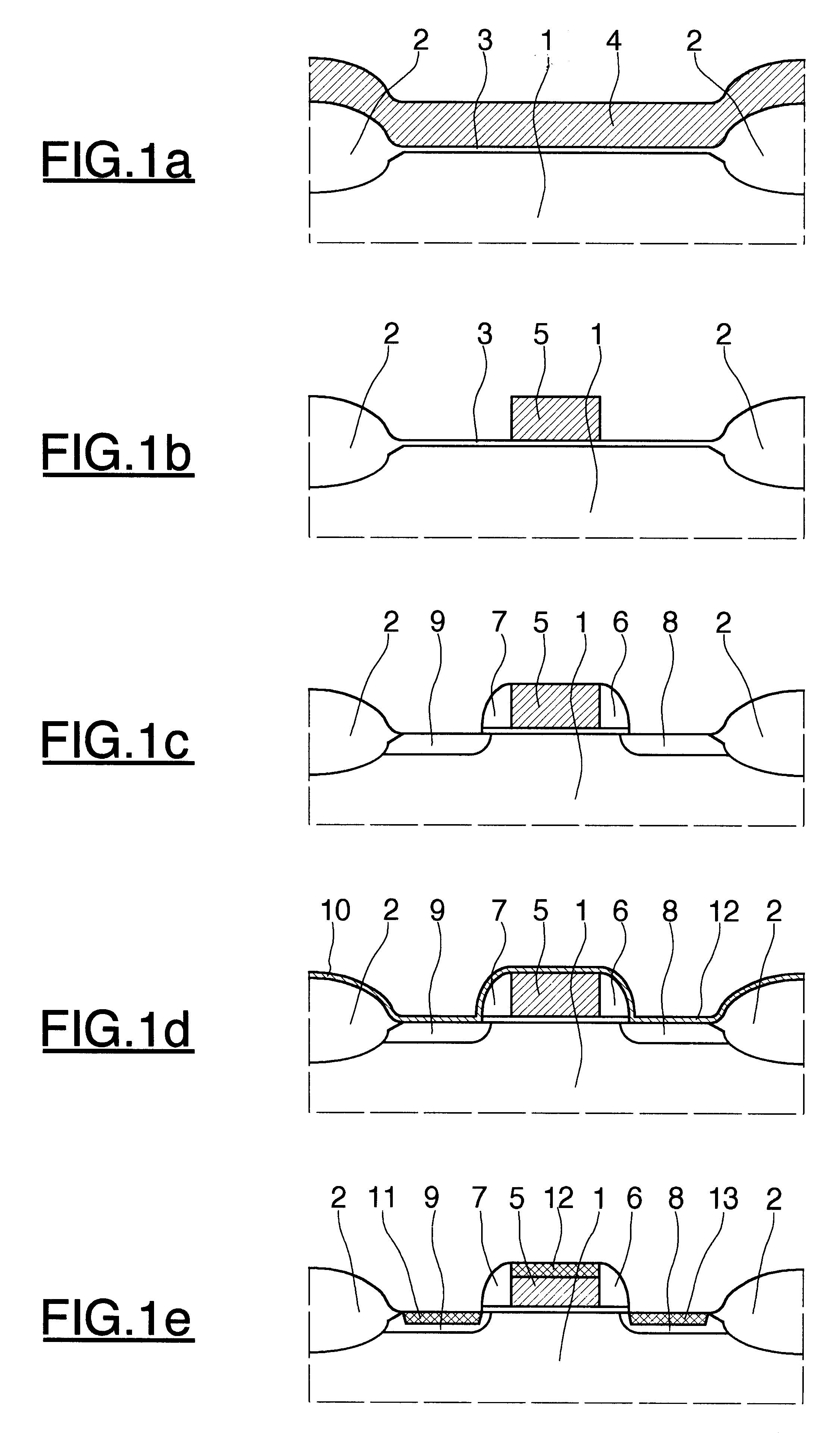 Process for forming a low resistivity titanium silicide layer on a silicon semiconductor substrate and the resulting device