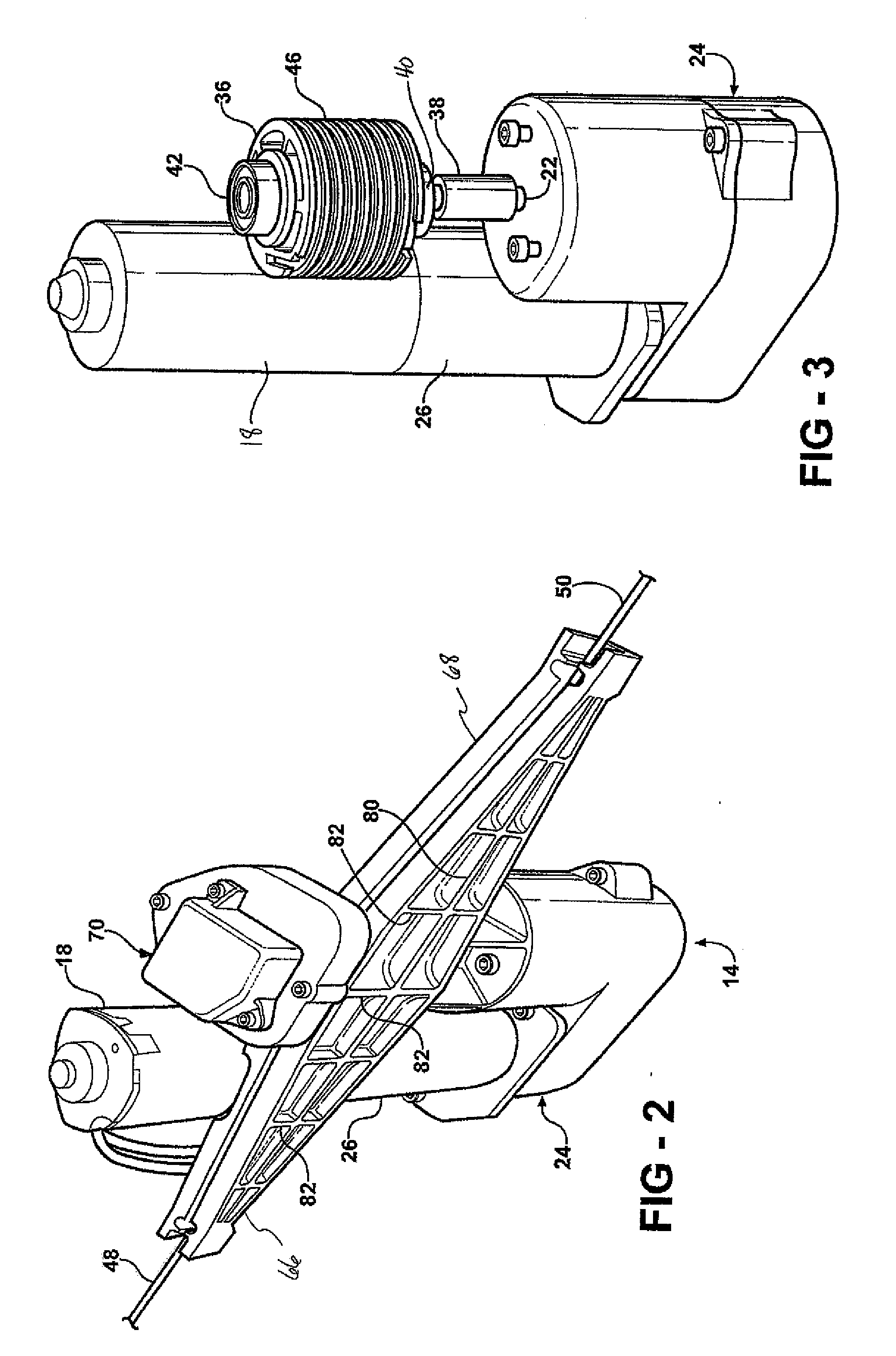 Compact Cable Drive Power Sliding Door Mechanism