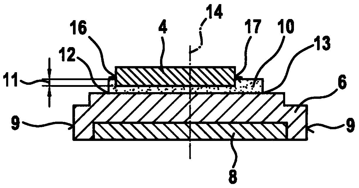 Method for producing an ultrasonic transducer core with embedded piezoelectric transducer elements