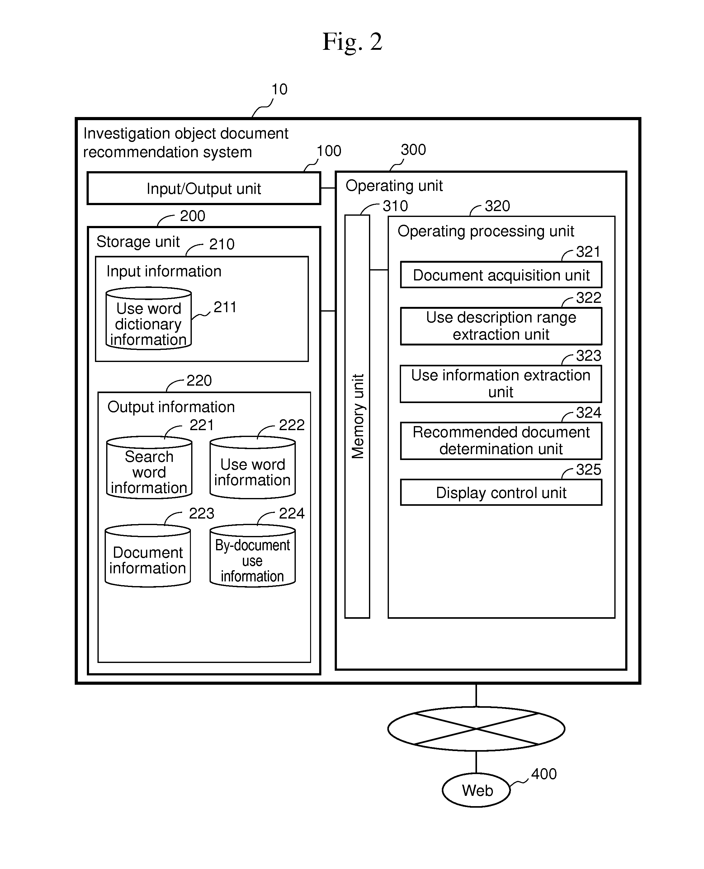 System for recommending research-targeted documents, method for recommending research-targeted documents, and program