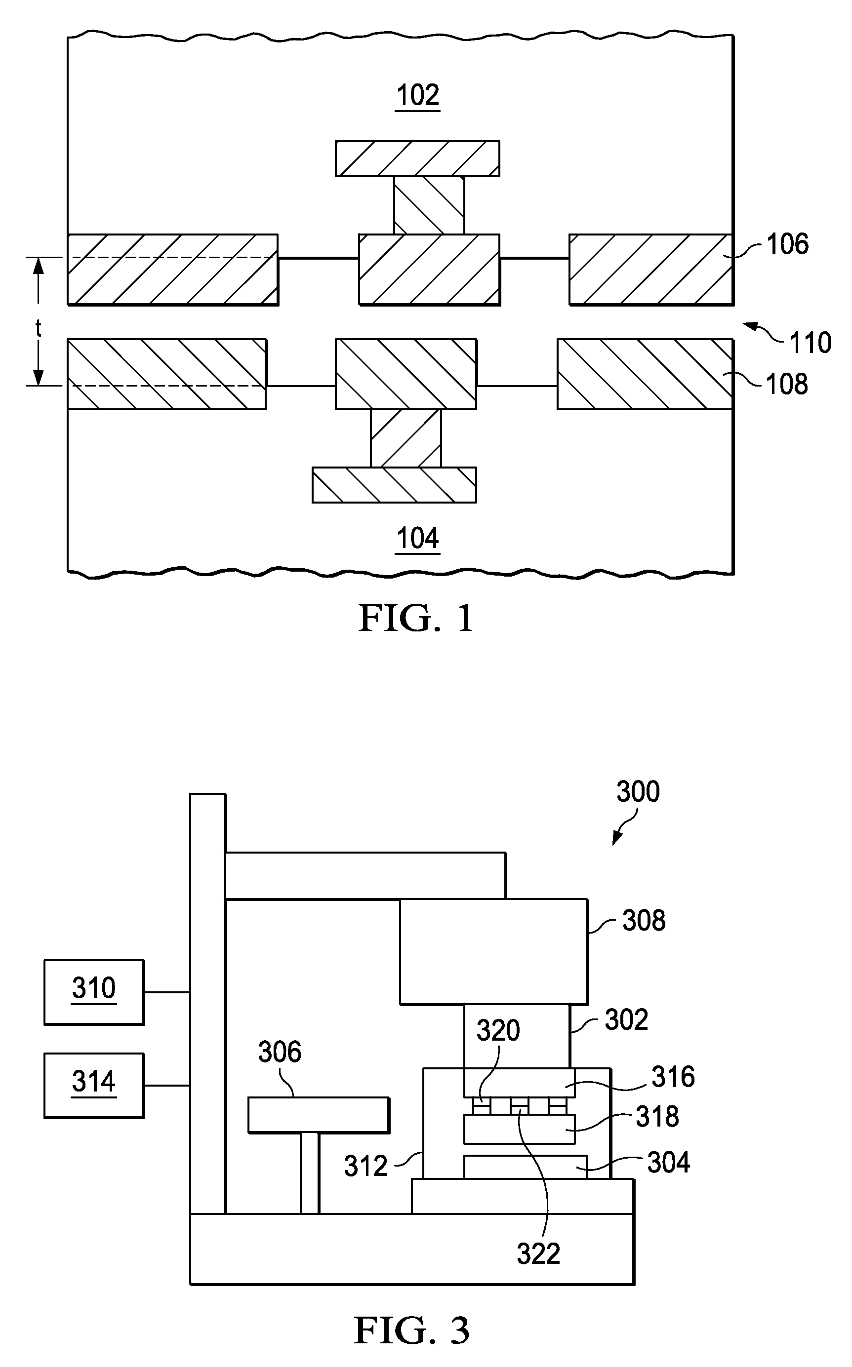 Apparatus and method of substrate to substrate bonding for three dimensional (3D) IC interconnects