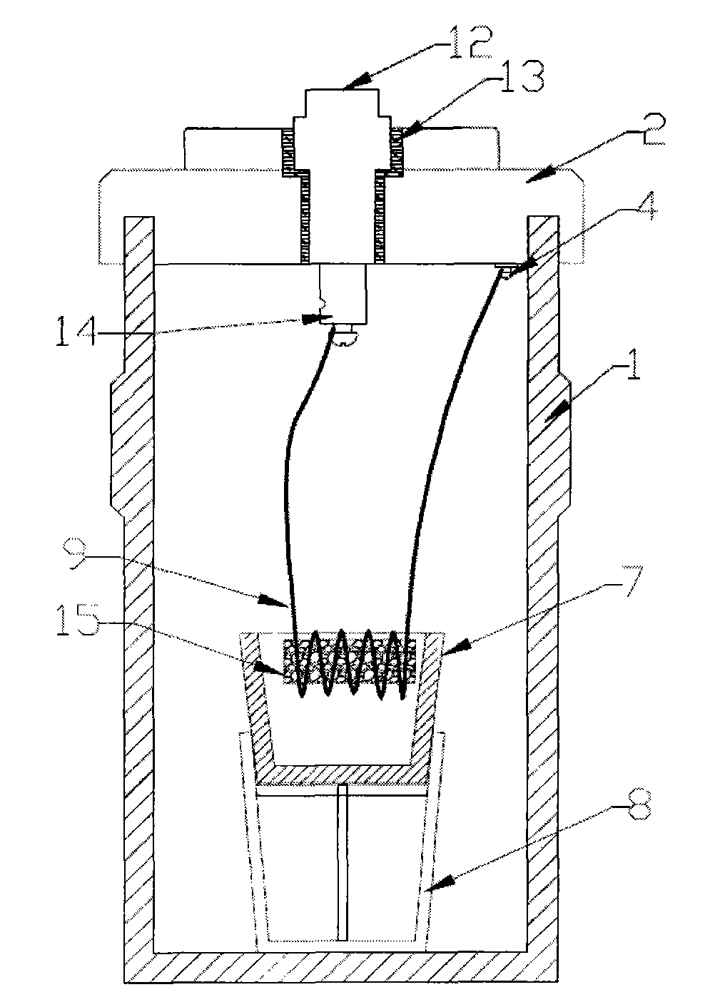 Method for measuring combustion heat value of boron powder