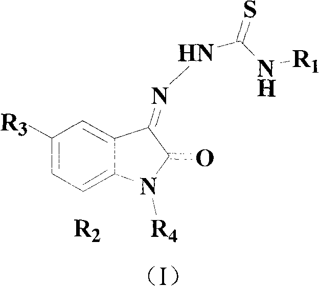 Isatin derivative and application thereof in preparation of medicines for resisting super-drug-resistance bacteria
