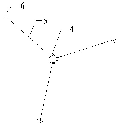 Communicating tube used for high-capacity separating wiring