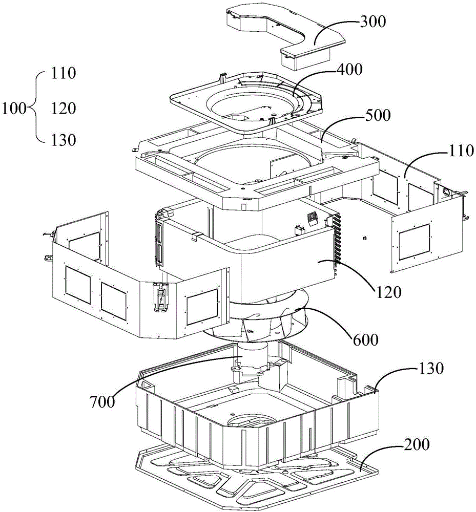 Connecting assembly for heat exchanger and air conditioner
