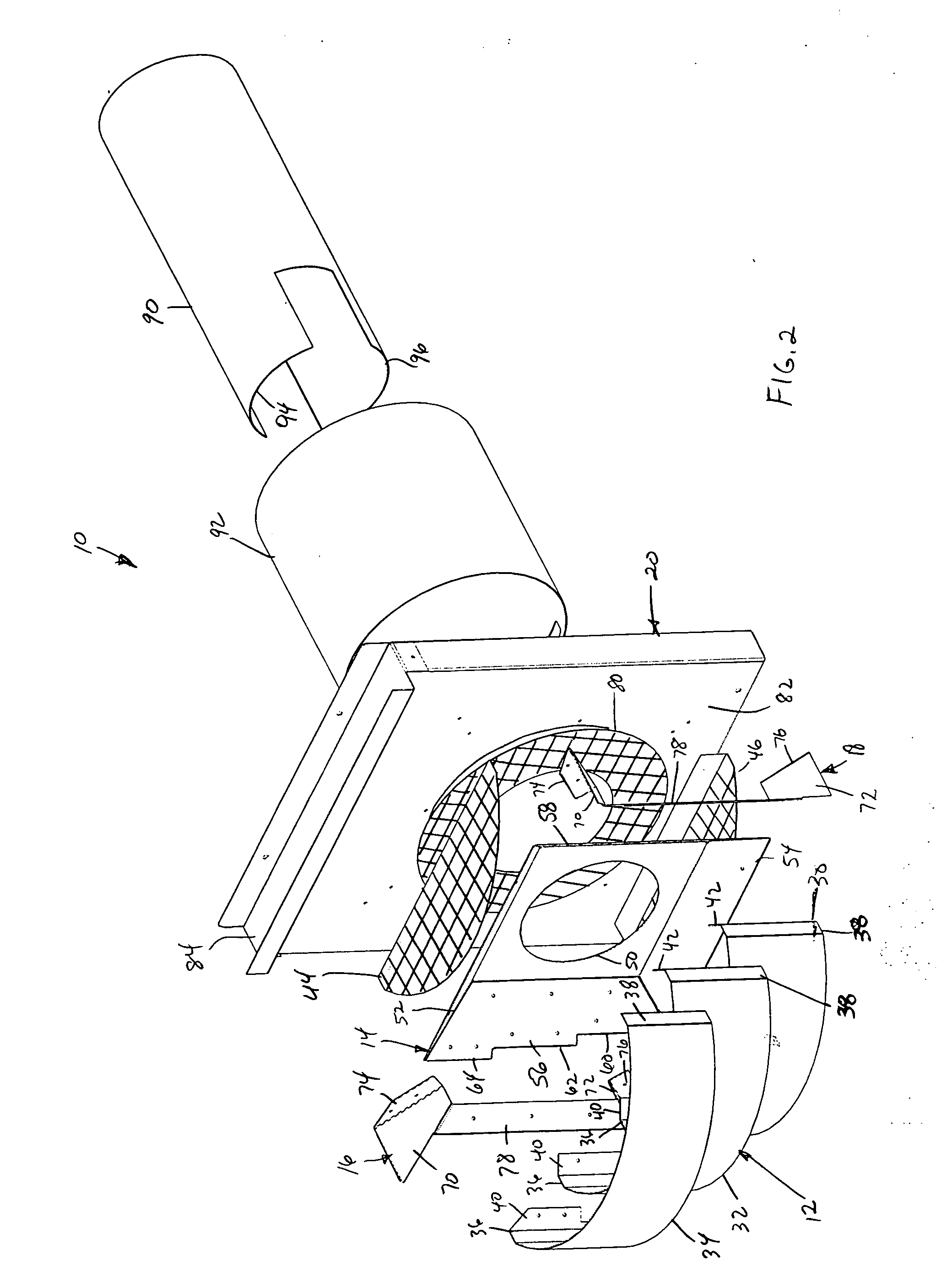 Homogeneous vent cap