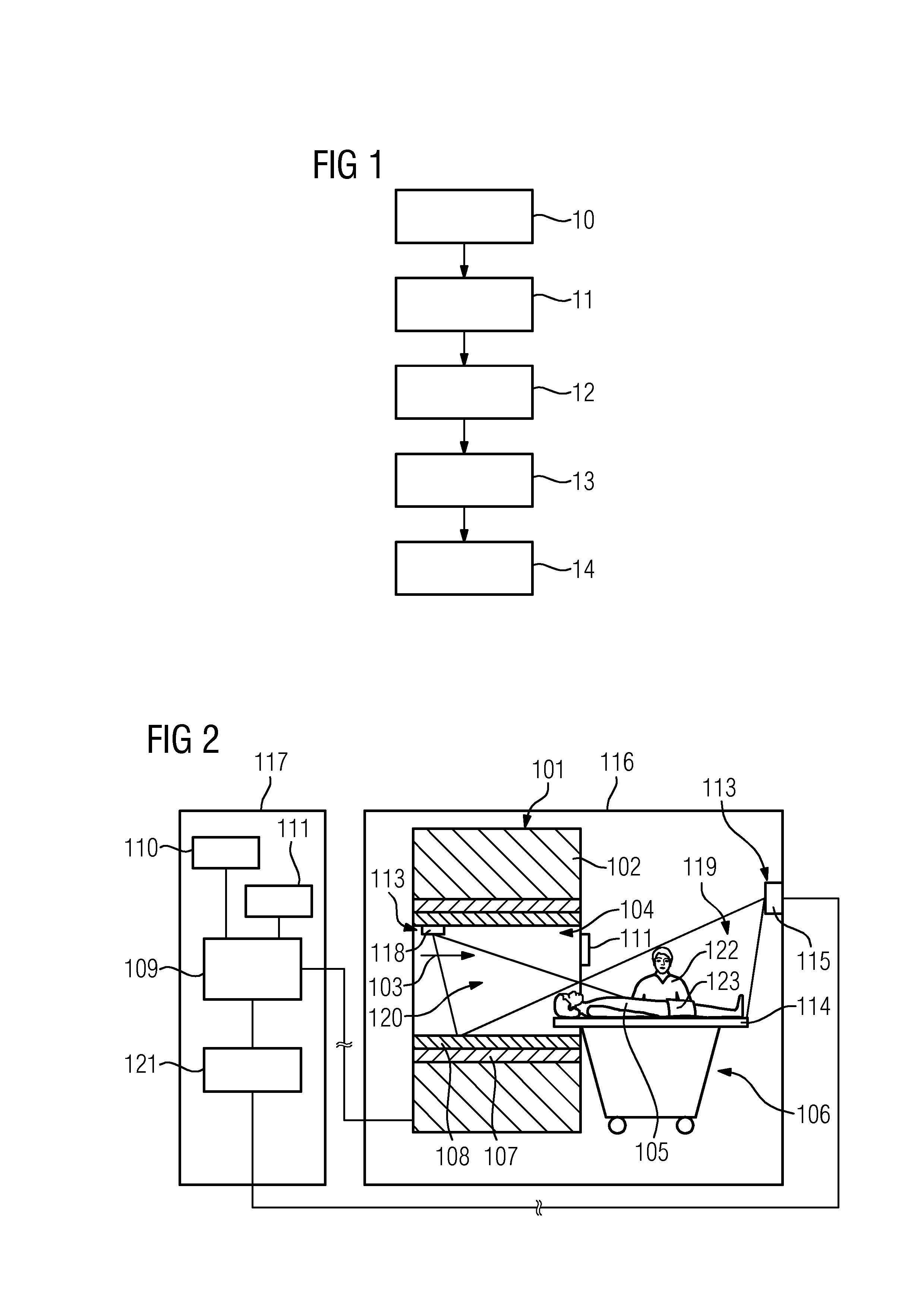Method for gathering information relating to at least one object arranged on a patient positioning device in a medical imaging device and a medical imaging device for carrying out the method