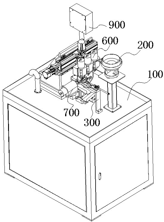 Automatic drilling and slot milling machine for machining insertion cores