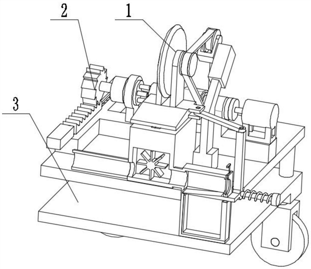 Multi-process auxiliary construction equipment for road construction