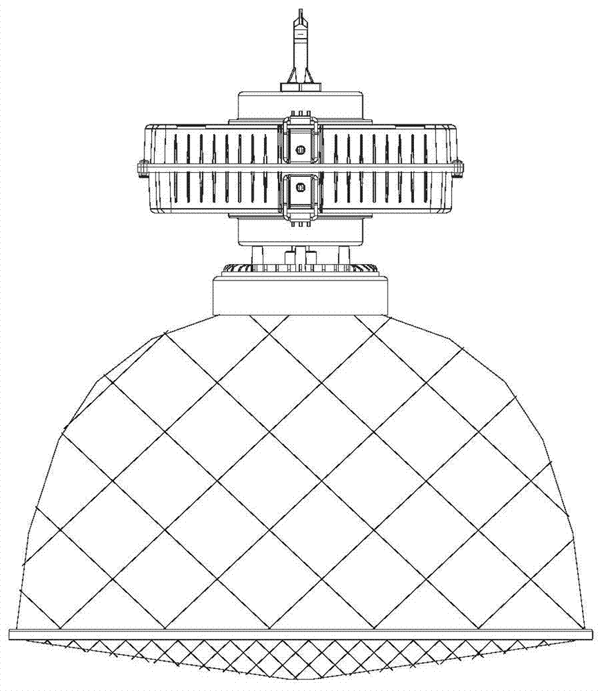 Radiation-proof electrodeless lamp