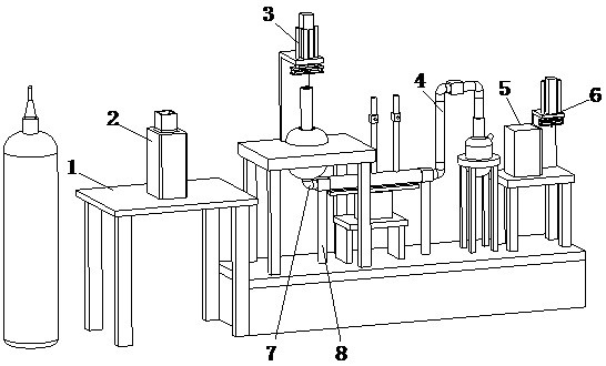 A kind of amino acid sample processing equipment and detection method