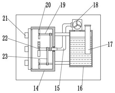 Equipment peripheral voltage and current stabilizer based on PLC system