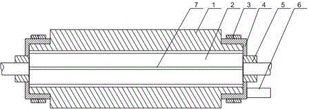 Welding, positioning and flaw detection method for automobile muffling pipe