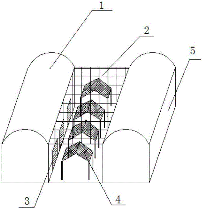 Parallel multi-fence Hakka-round-house-type greenhouse