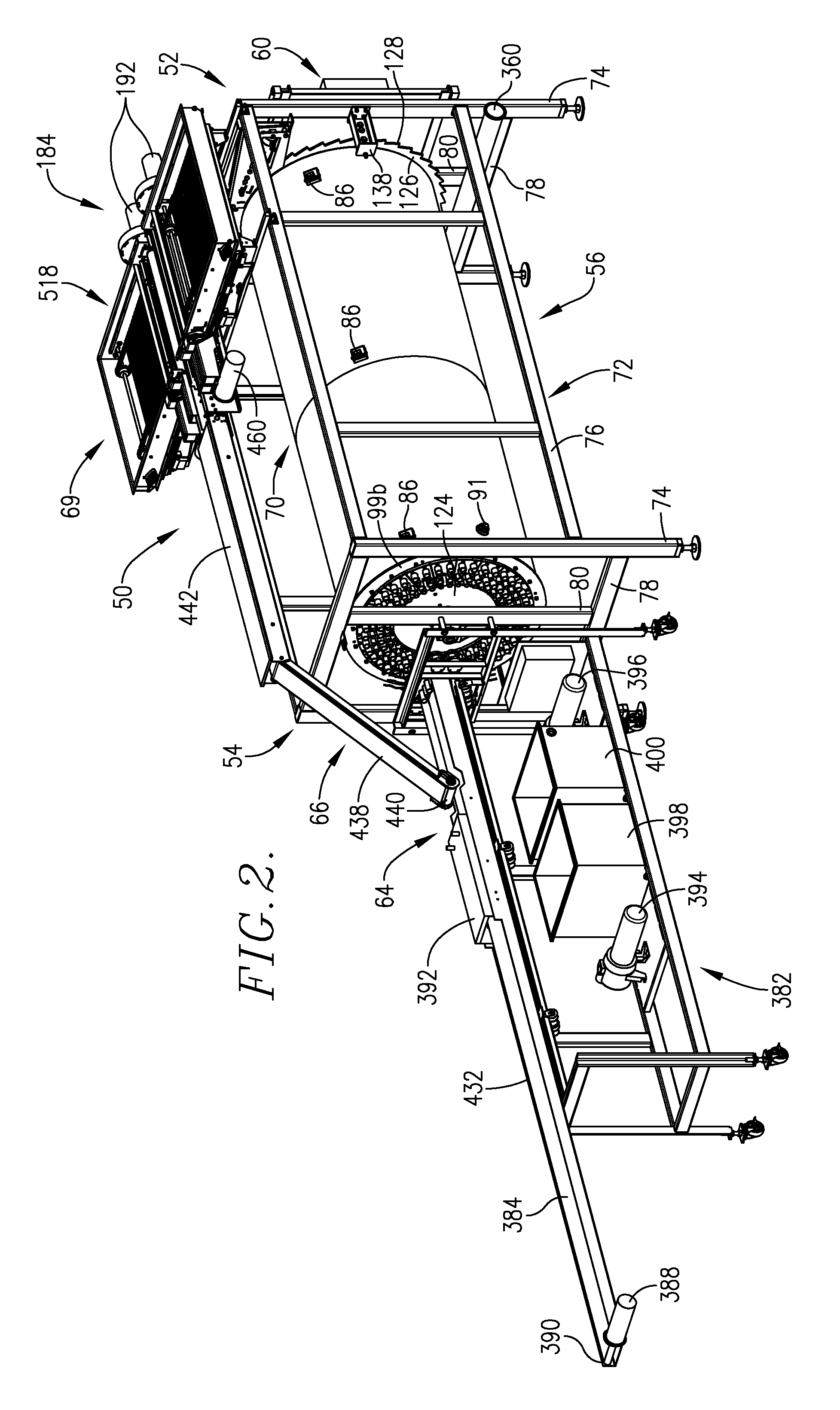 Method and apparatus for production of elongated meat products without casings